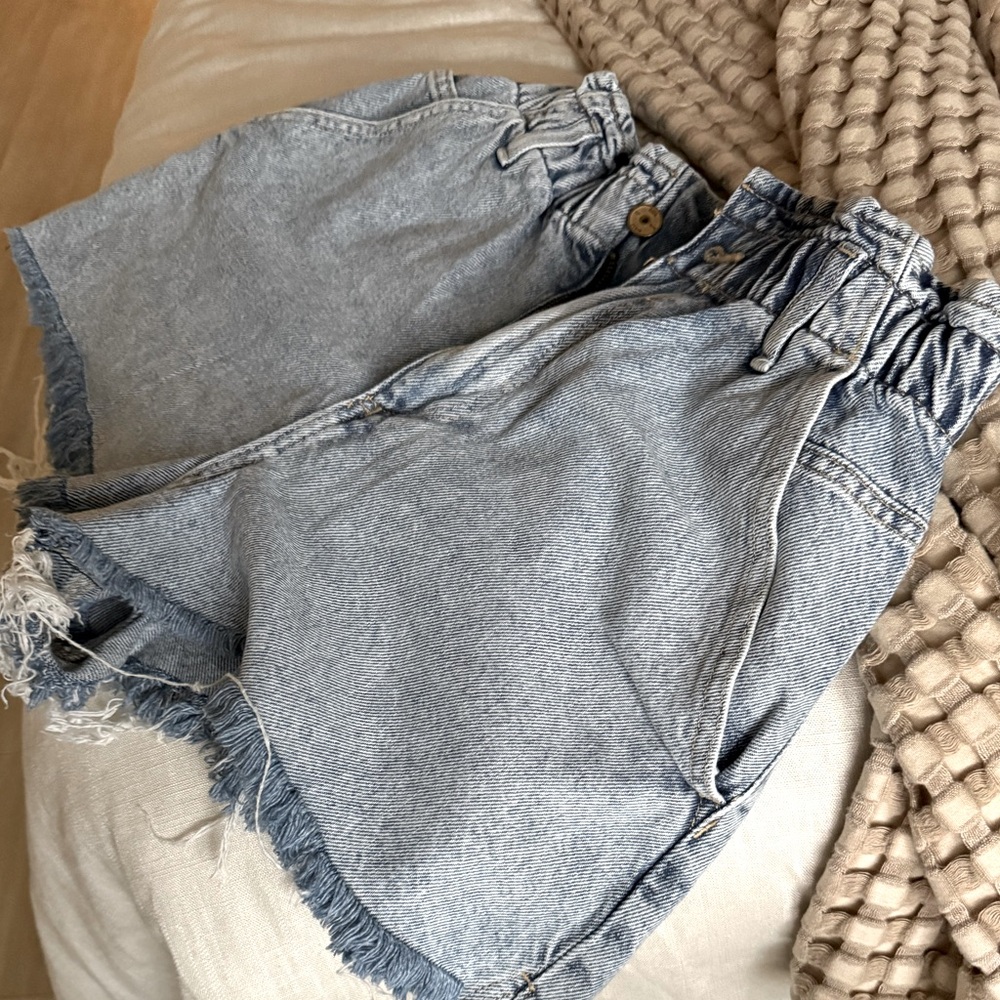 Zara denim shorts